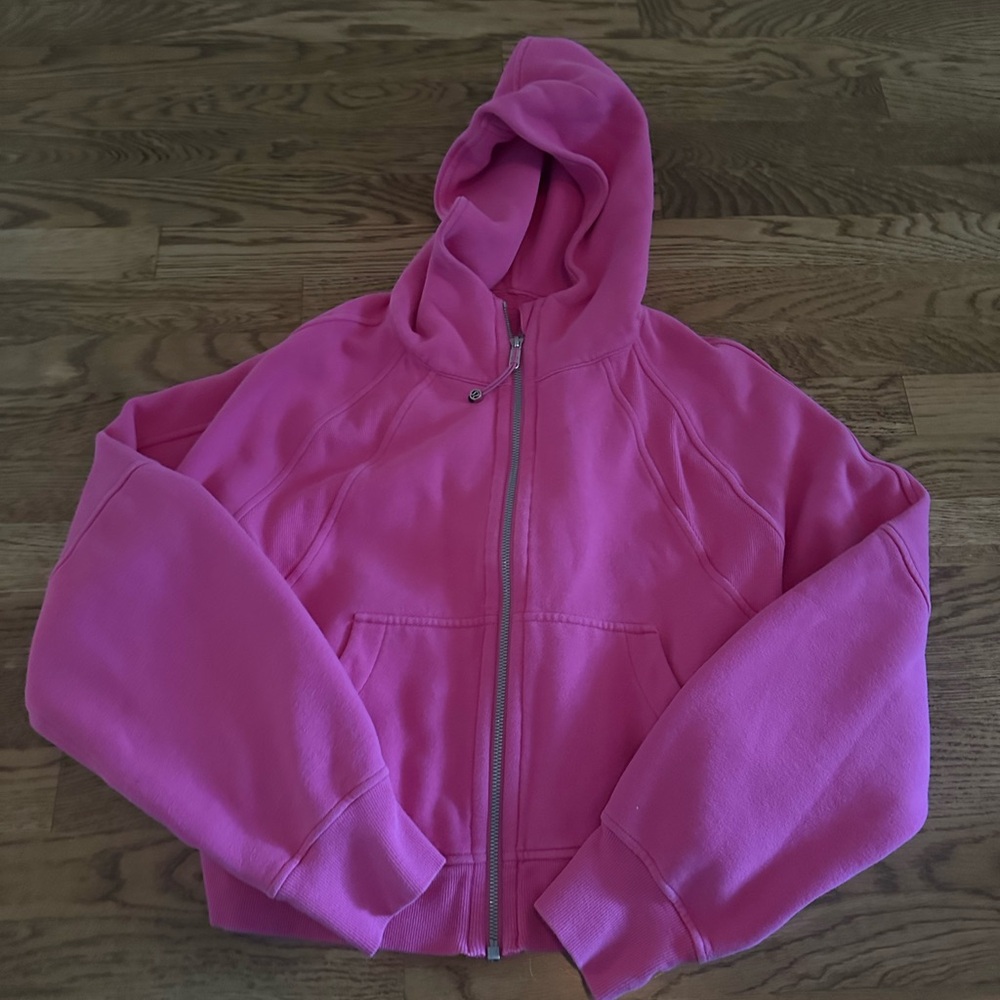 lululemon athletica Pink Scuba sonic pink xs/s